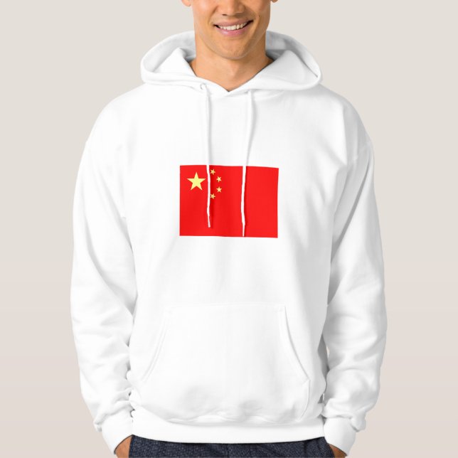 Sudadera International de la BANDERA de China (Anverso)
