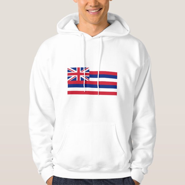 Sudadera International de la BANDERA de Hawaii (Anverso)