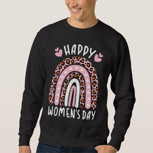 Sudadera International Women's Day 2023 Women's Day Leopard (Anverso)