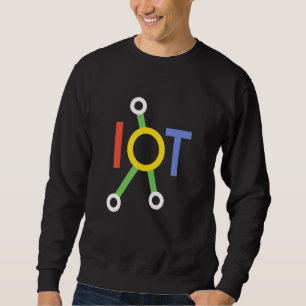 Sudadera Internet De Las Cosas Ciencia Iot Data Analytics T