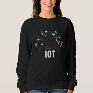 Sudadera Internet Of Things IoT Data Analytics Science Tran