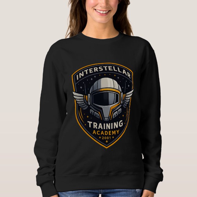 Sudadera Interstellar Training Academy Women’s Sweatshirt (Anverso)