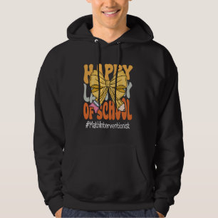 Sudadera Intervencionista matemático feliz último día de co