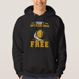 Sudadera Intolerancia de lucha contra la enfermedad celíaca