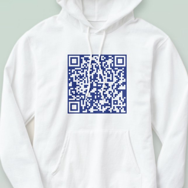 Sudadera Introducir URL de código QR generado instantáneame (Subido por el creador)