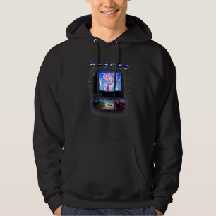 Sudadera Introduzca el juego Retro Cyberpunk Lofi Gamer Arc