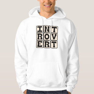 Sudadera Introvert, rasgo de la personalidad