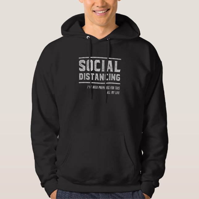 Sudadera Introvertido antisocial (Anverso)