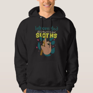 Sudadera Introvertido Pero Dispuesto A Discutir Lemas Anima