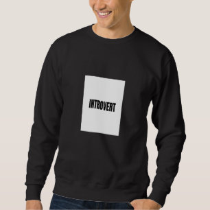 Sudadera Introvertido Simple Antisocial Franco Gente