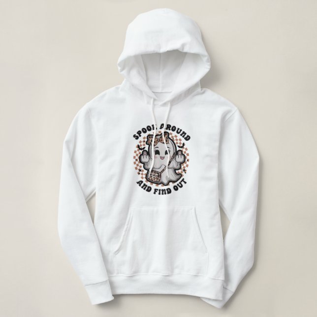 Sudadera Investiga un poco y descubre (Diseño del anverso)