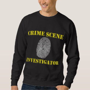Sudadera Investigador de la escena del crimen, detective de