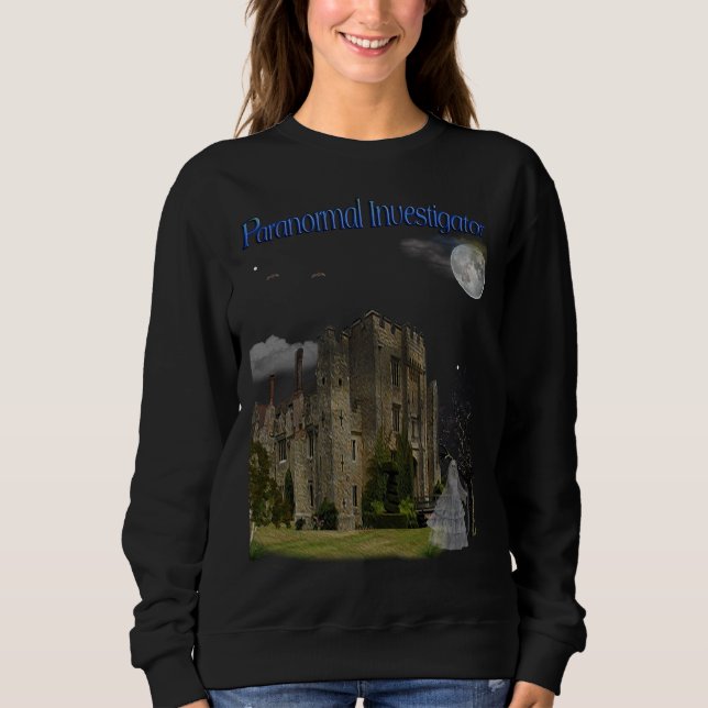 Sudadera Investigador paranormal (Anverso)