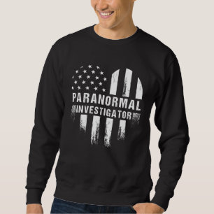 Sudadera Investigador Paranormal Cazador de Fantasmas EVP B