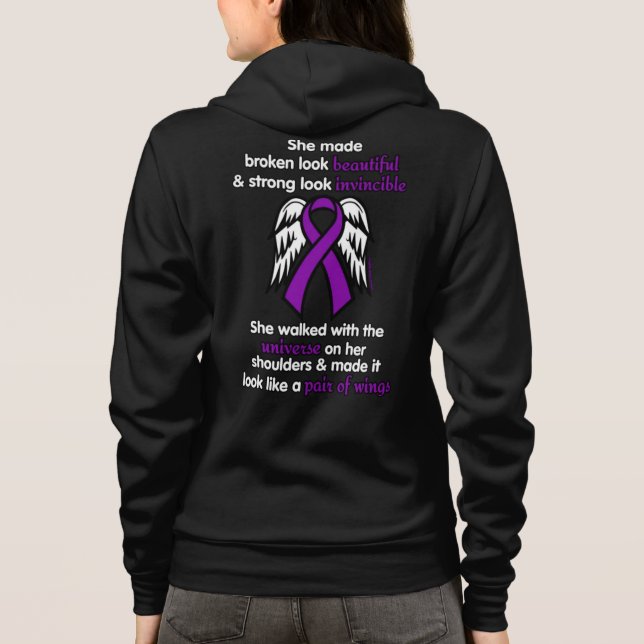 Sudadera INVINCIBLE...Fibro (Reverso)