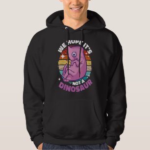 Sudadera Invitación de embarazo de venado Dinosaurio Dino P