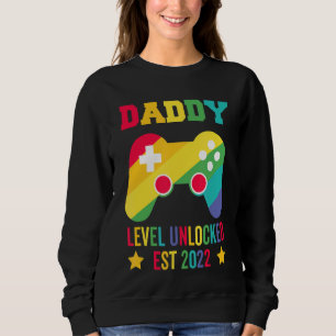 Sudadera Invitación De Embarazo Nivel De Papá Desbloqueado