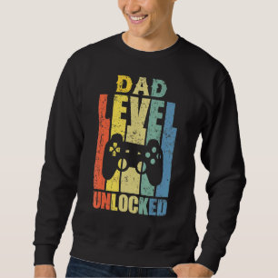 Sudadera Invitación De Embarazo Nivel De Papá Desbloqueado