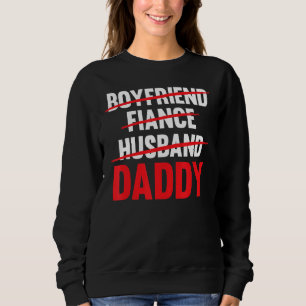 Sudadera Invitación de embarazo para hombres Novio