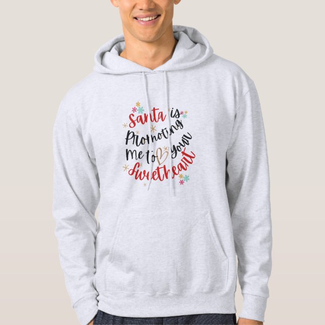 Sudadera Invitación de Navidades graciosos y corteses (Anverso)