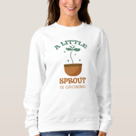 Sudadera Invitación del embarazo de Little Sprouts