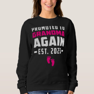 Sudadera Invitación F de embarazo de nuevo a la abuela