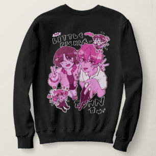 Sudadera Io y Milo Little Pickle Town (Black Ver.) Camiseta