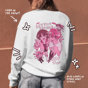 Sudadera Io y Milo Little Pickle Town (White Ver.) Camiseta