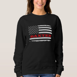 Sudadera Iowa Bandera Americana Baxter Usa Patriotic Souven