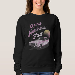 Sudadera Ir a ninguna parte del atardecer de autos de rápid