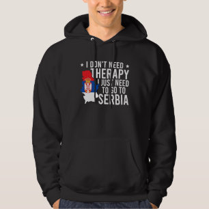 Sudadera Ir A Serbia Bandera Serbia Raíces Serbias