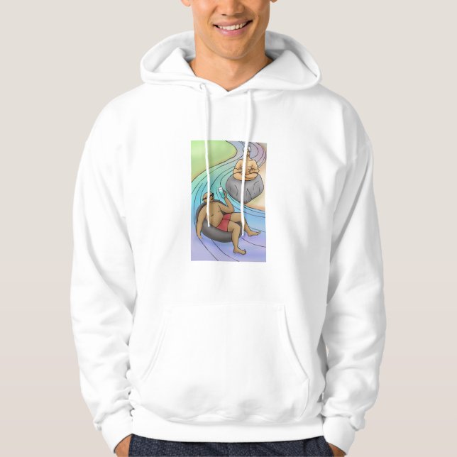 Sudadera Ir con la esencia de flor de agua rock (Anverso)