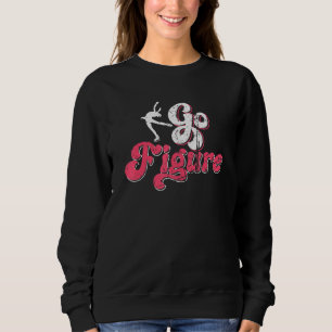 Sudadera Ir Figura Patinaje sobre Hielo Grunge Baile sobre