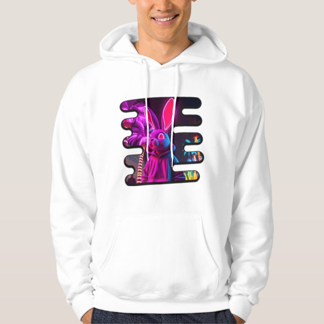 Sudadera Ir Urbano Con Conejo Neon Kash (Anverso)