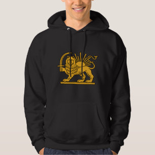 Sudadera Irán Leon Sun Achaemenid Imperio Safávida Dinastía