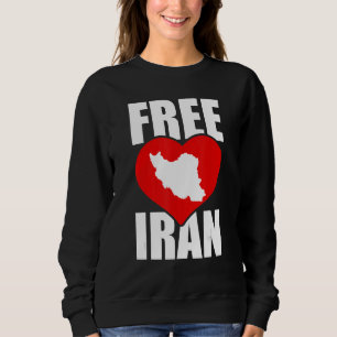 Sudadera Irán libre ama la libertad persa Azadi