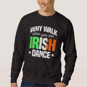 Sudadera Irel, bailarina de danza irlandesa Ceili Stepdance