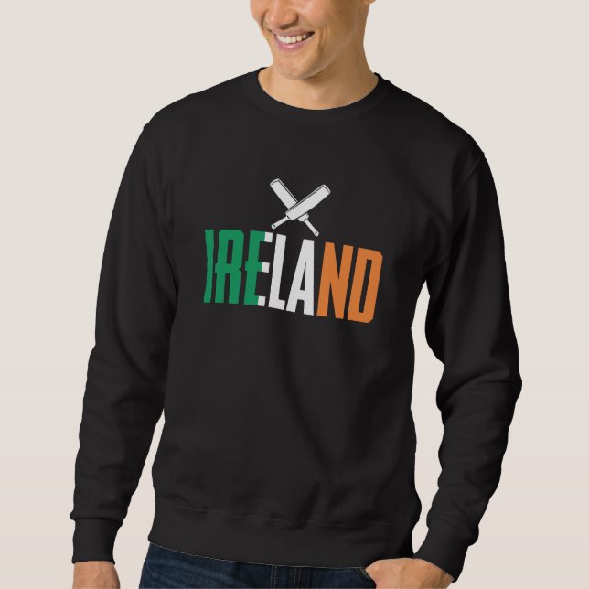 Sudadera Ireland Cricket Player Cricket Sport (Anverso)