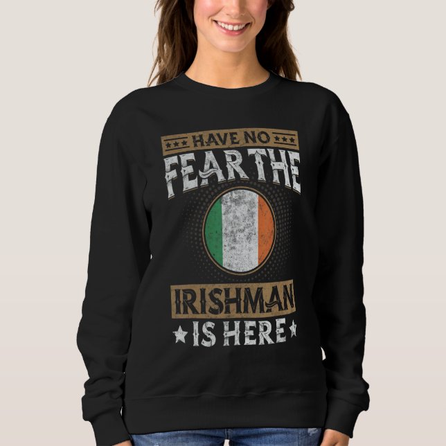 Sudadera Ireland Flag Proud Irishmen Men & Women (Anverso)