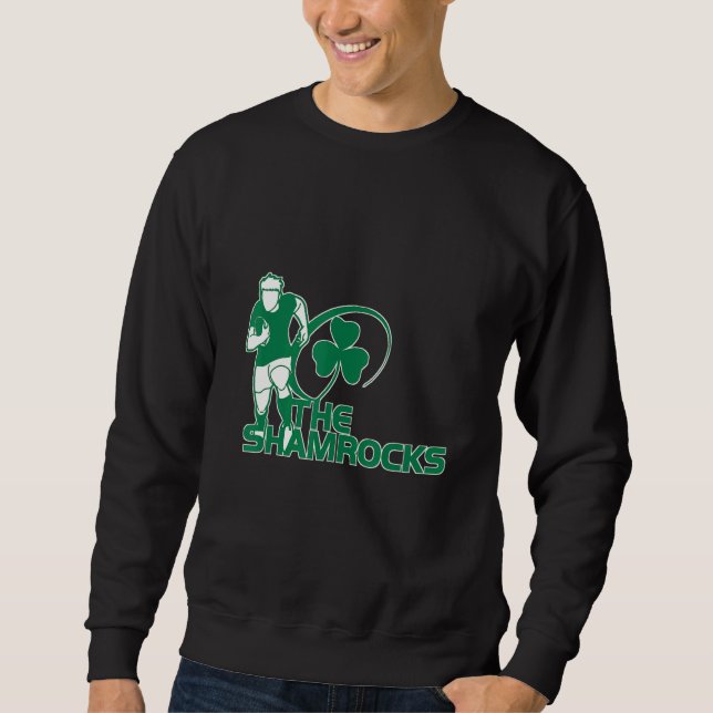 Sudadera Ireland Shamrocks Rugby Team (Anverso)