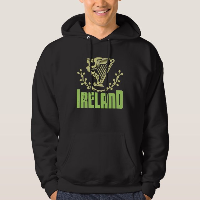 Sudadera Ireland USA America Irish Gaelic American (Anverso)