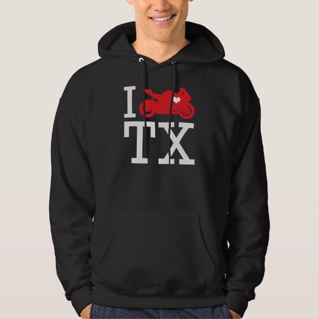 Sudadera IRideTexas (Anverso)