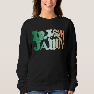 Sudadera Irish Jawn Philly St Patrick s Day Wavy Irish Flag