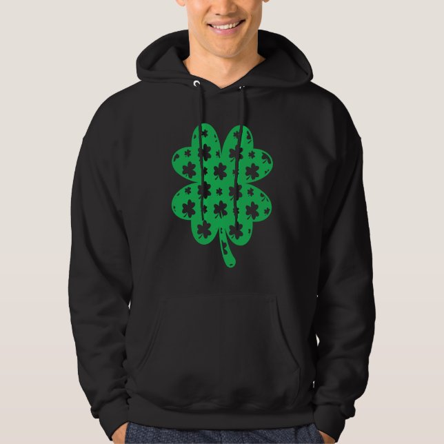 Sudadera Irish Saint Paddy's Shamrock Happy St Patrick's Da (Anverso)