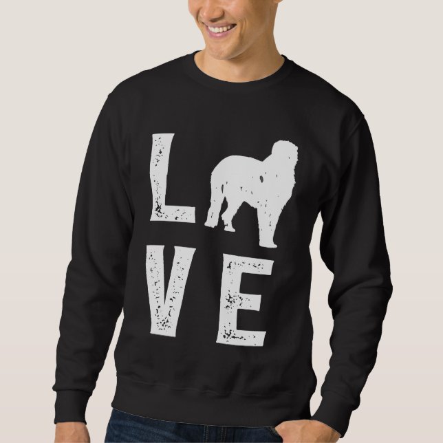Sudadera Irish Wolfhound Love (Anverso)