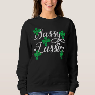 Sudadera Irlanda Católica de San Patricio Shamrock Iris