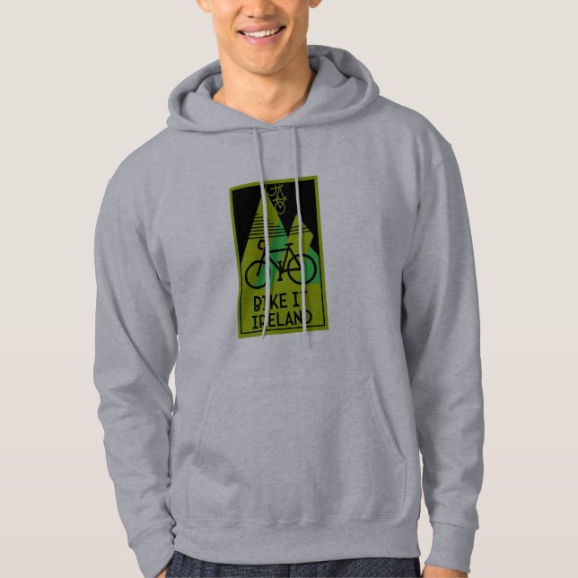 Sudadera Irlanda en bicicleta (Anverso)