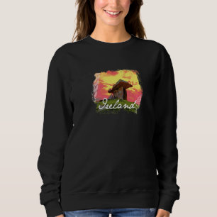 Sudadera Irlanda Landmark Poulnabround Dolmen Sunset Irelan