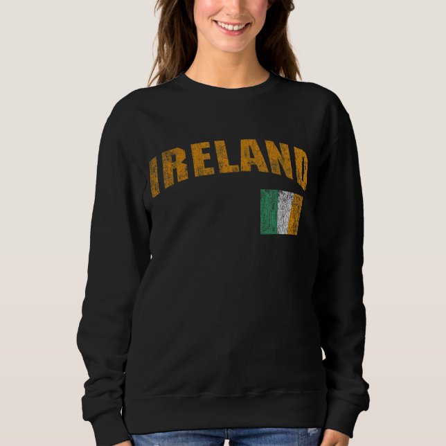 Sudadera Irlanda Vintage (Anverso)
