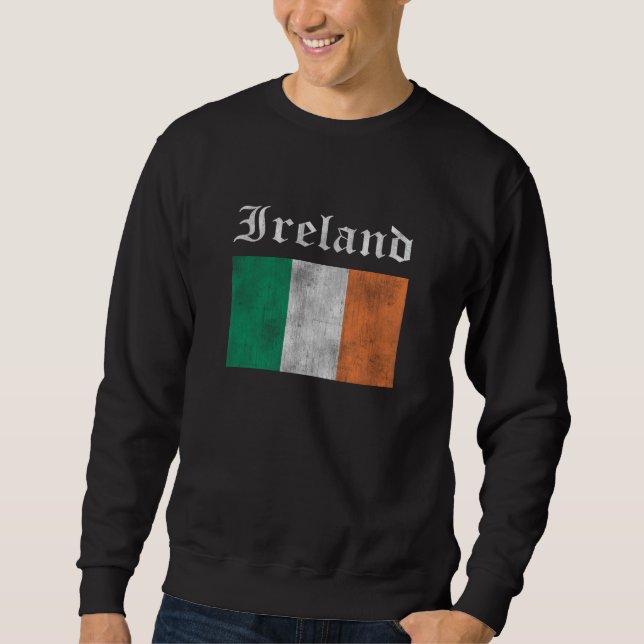 Sudadera Irlanda Vintage (Anverso)